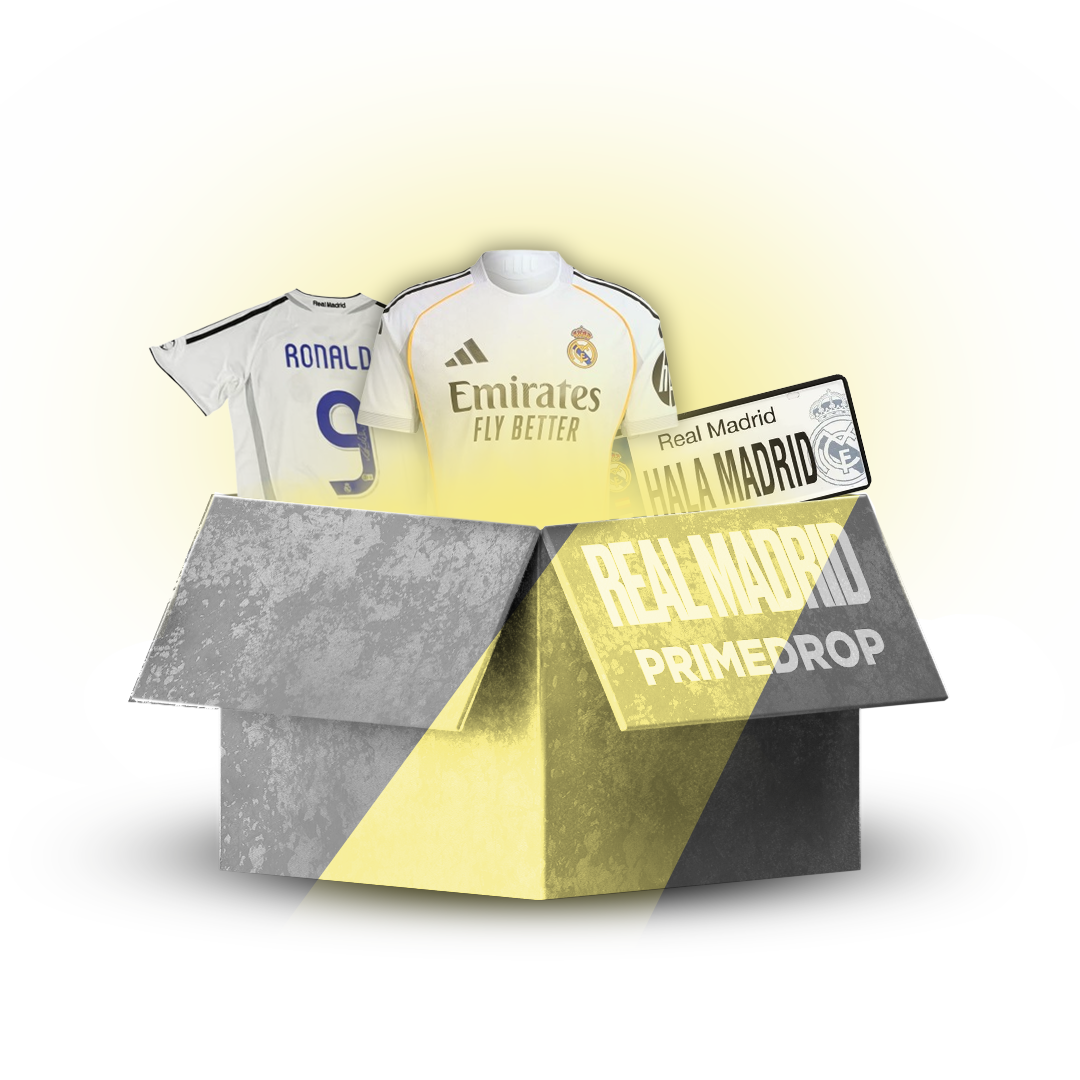 Open Real Madrid Mystery Box on Primedrop